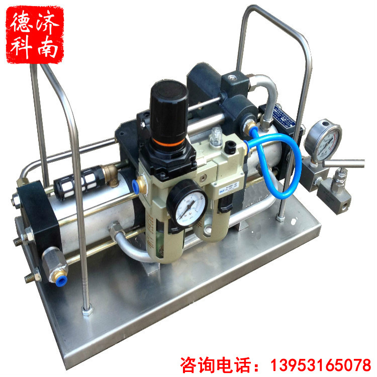 供应气体试压泵 气动增压单元 气驱增压装置 气动气体增压设备