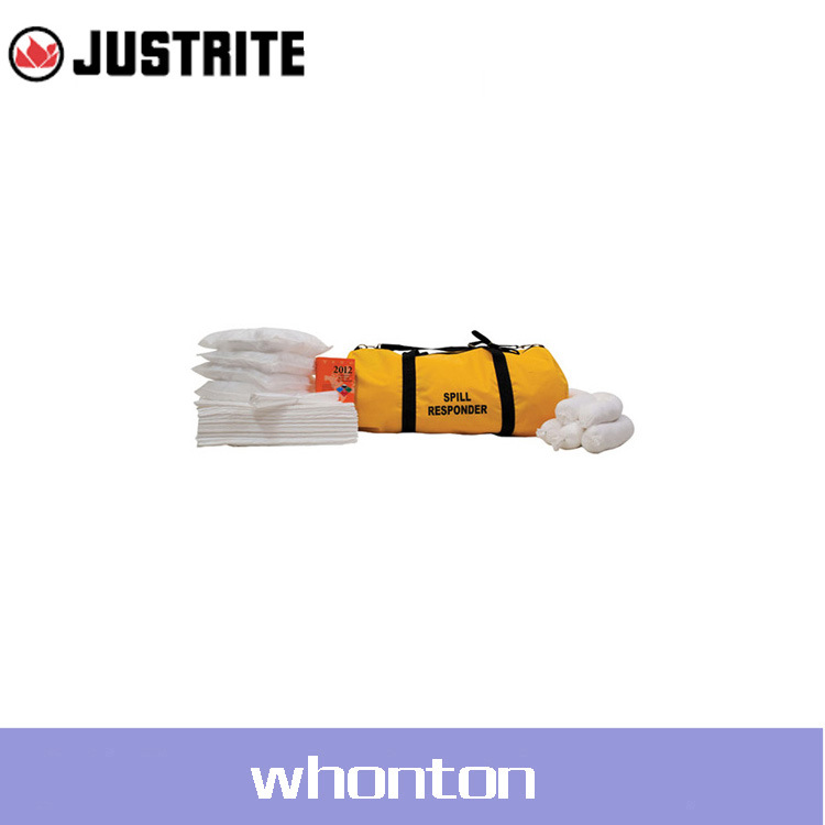 应急套装旅行袋式溢漏套装 Justrite应急处理套装吸油型83604