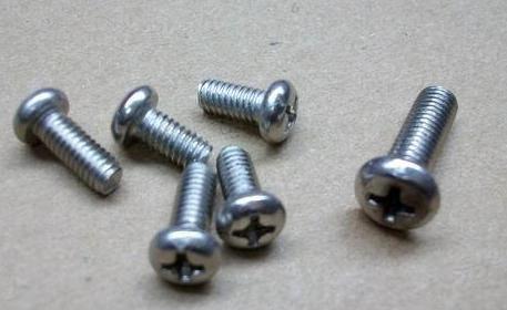 不锈钢304材质美制盘头十字螺丝1/4-20UNC英制圆头十字螺丝