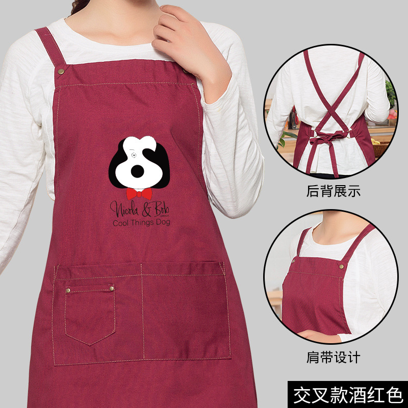 Pet shop esteticista perro baño ropa de trabajo profesional ropa de belleza gato y perro universal anti-pelo anti-incrustante delantal babero