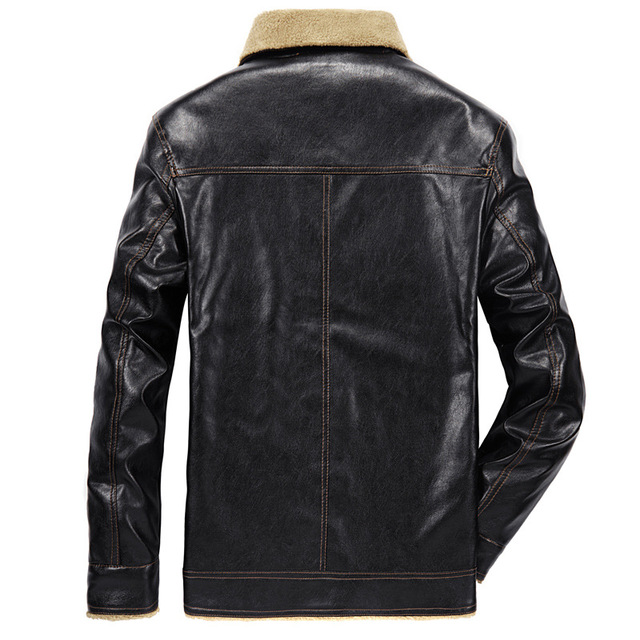 Wholesale men’s fur， plush and thick leather clothes