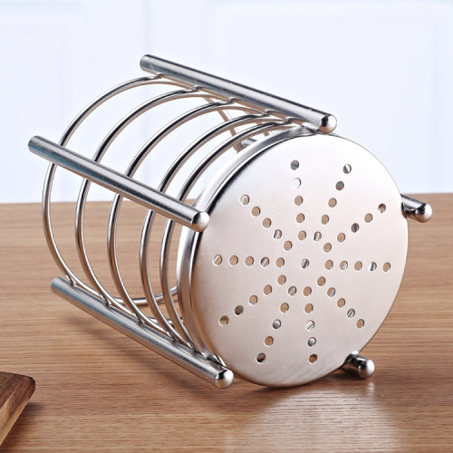 Factory direct sales 304 stainless steel chopstick cage drain rack knife and fork storage box kitchen supplies chopstick box
