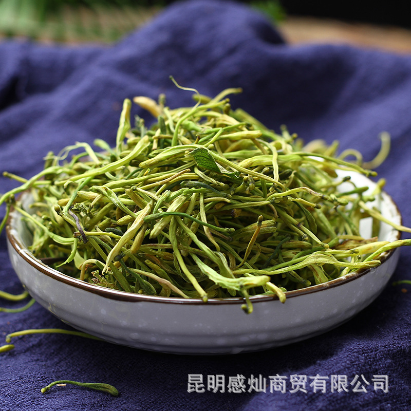 批发云南散装金银花新花 干花花草茶一公斤 一手货源量大从优
