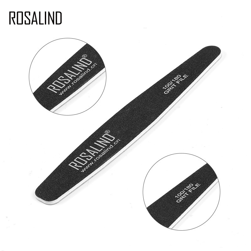 Rosalind修型锉条 指甲边缘修甲美甲刻磨工具指甲锉圆头糙面砂条