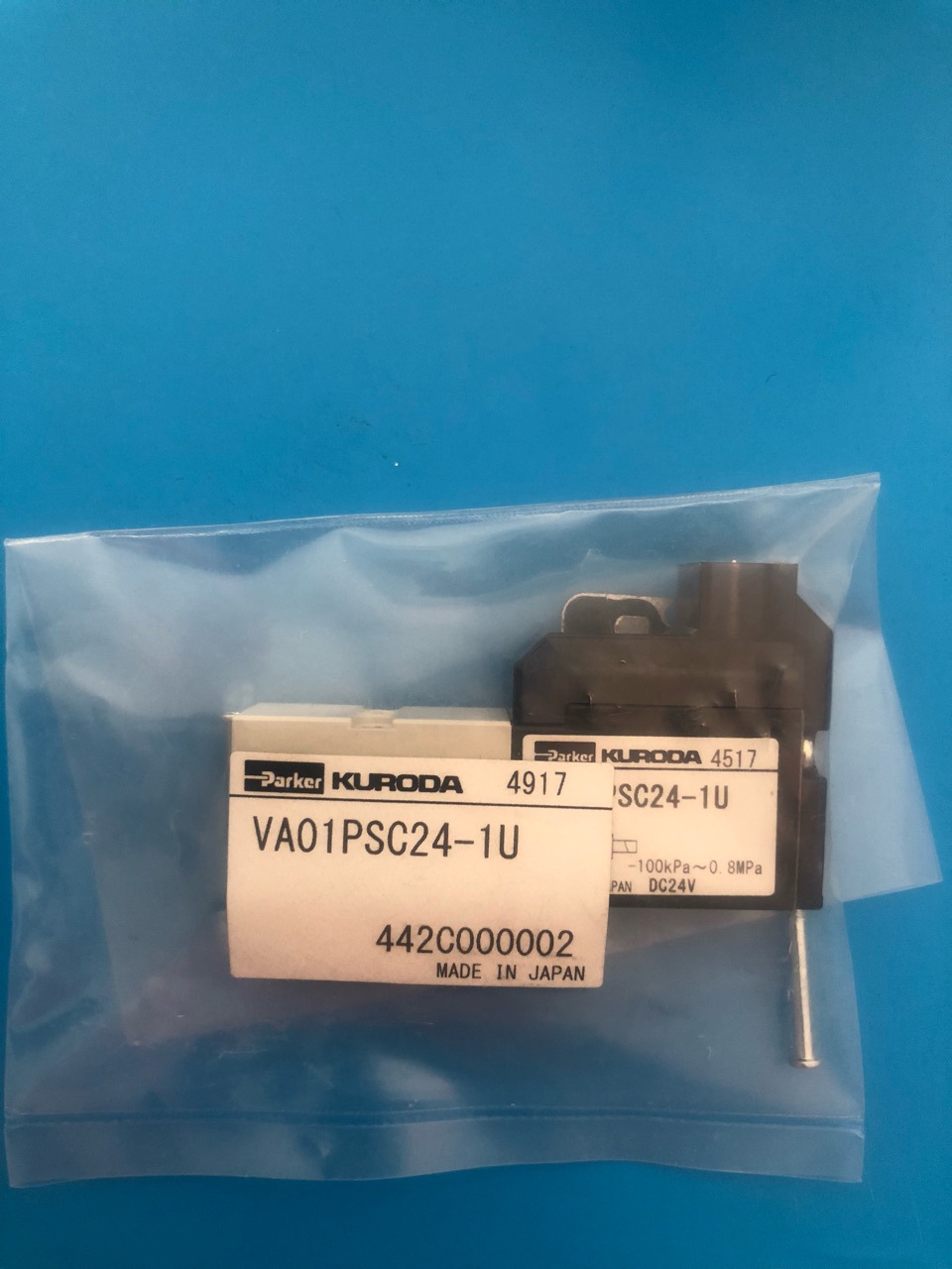 Parker VA01PSC24-1U电磁阀日本原装黑田派克