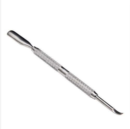 Manicure cuticle pusher Large double-ended stainless steel cuticle pusher Nail steel pusher Large cuticle pusher can be used for nail removal