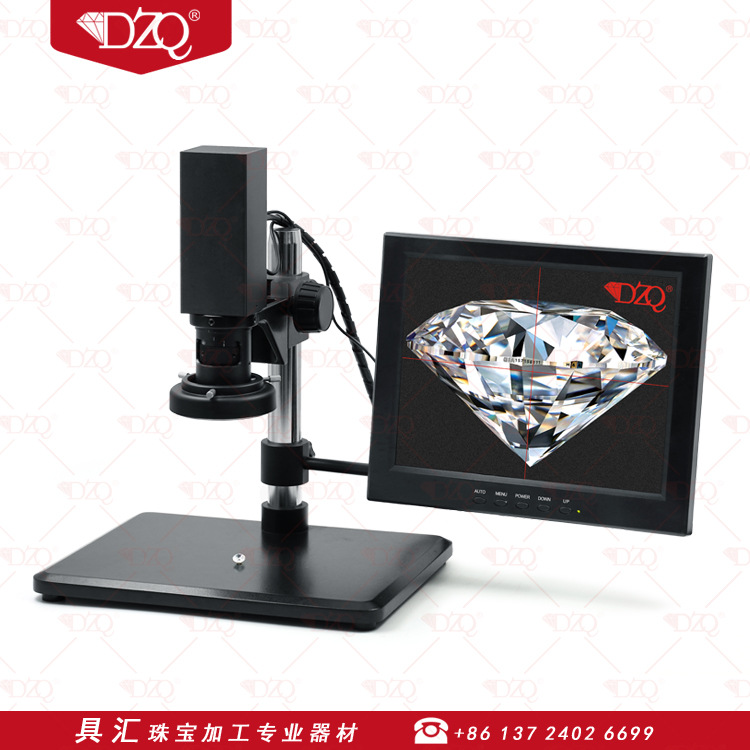 ZQ-6视频显微镜连续变倍珠宝显微镜工业数码显微镜电子线板放大镜