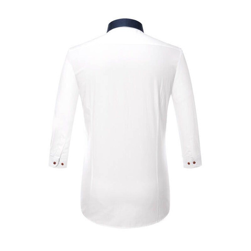 Goldberg Summer Collection Exquisite Business Print Shirt, Thin Men's Fashion Contrast Casual Short Sleeve Shirt
