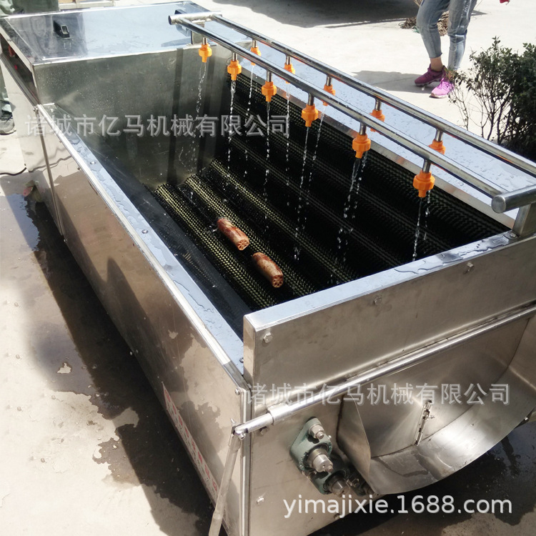 土豆清洗去皮机 辣菜毛辊清洗去皮机 胡萝卜毛辊清洗机 一机多用