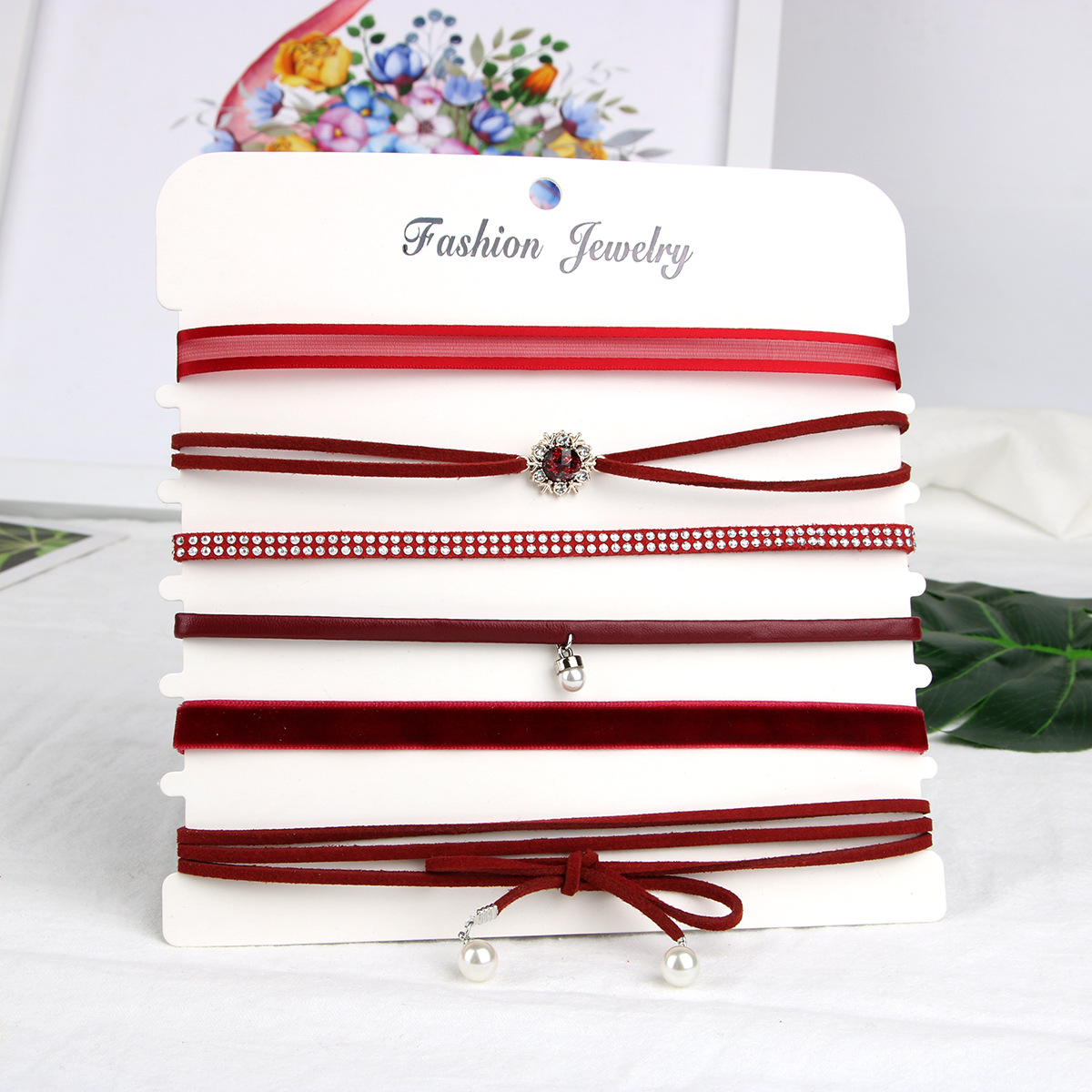 Collier en Dentelle Velours  PVC - Ref 3447148 Image 27