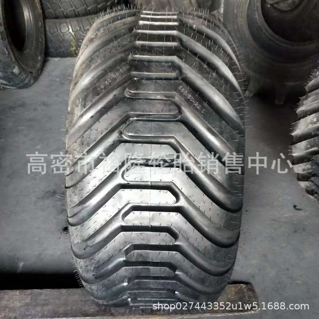 拖车载重轮胎315x2-22.5 550/60-22.5含钢圈