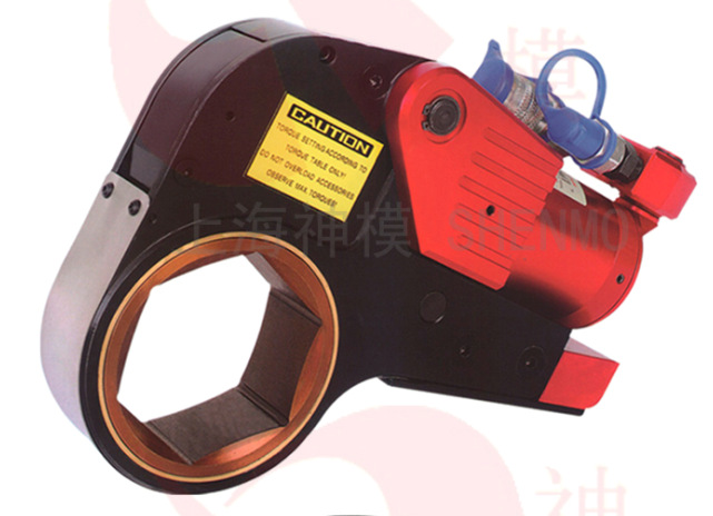 神模 KTX02中空式液压扭矩扳手 铝钛合金液压扳手 手控阀/电动泵