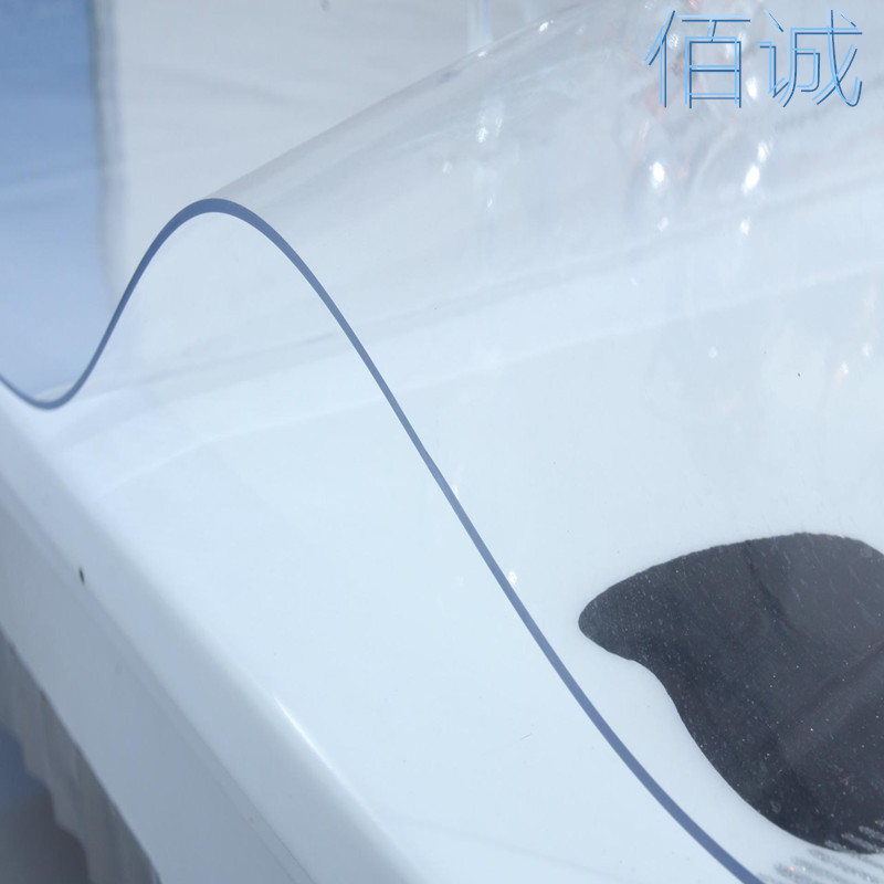 厂家供应软玻璃透明PVC水晶板