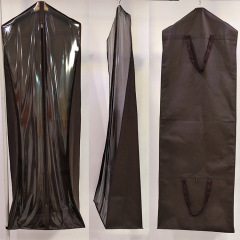 Wedding folding portable dual-purpose bag thickened wedding dress dust cover trailing wedding dress dust cover custom LOGO