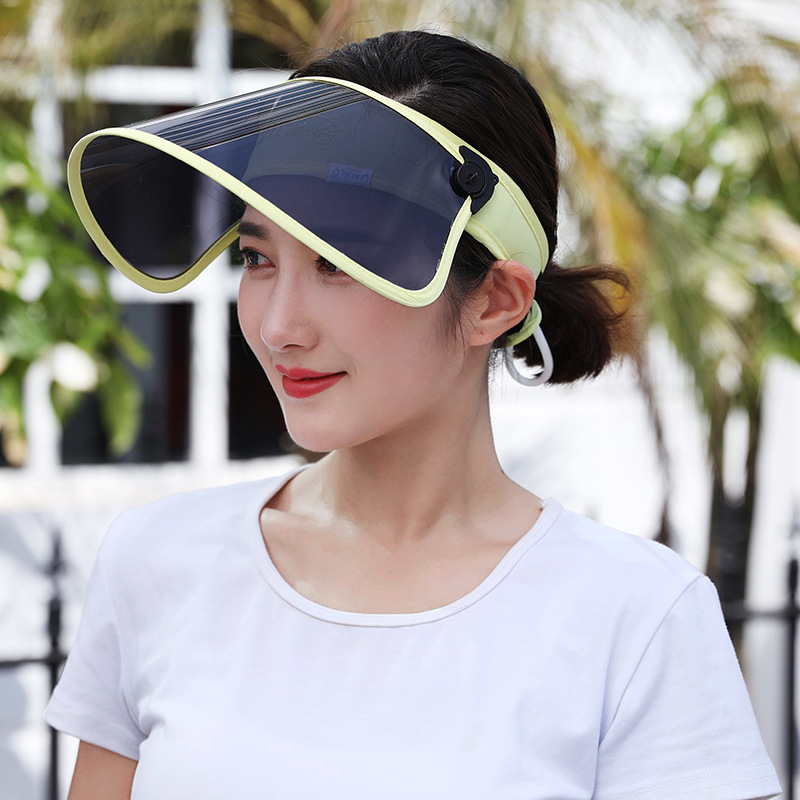 Manufacturers wholesale Korean version of the outdoor cover sunscreen cap summer students travel tour sun visor sun cap