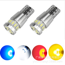 3014���� CANBUS����T10 18SMD �ֻ���Ӧ ��������̷ۺ����