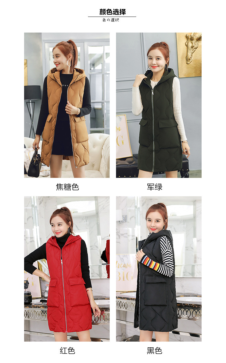 Gilet femme en Mélange de coton - Ref 3317561 Image 12