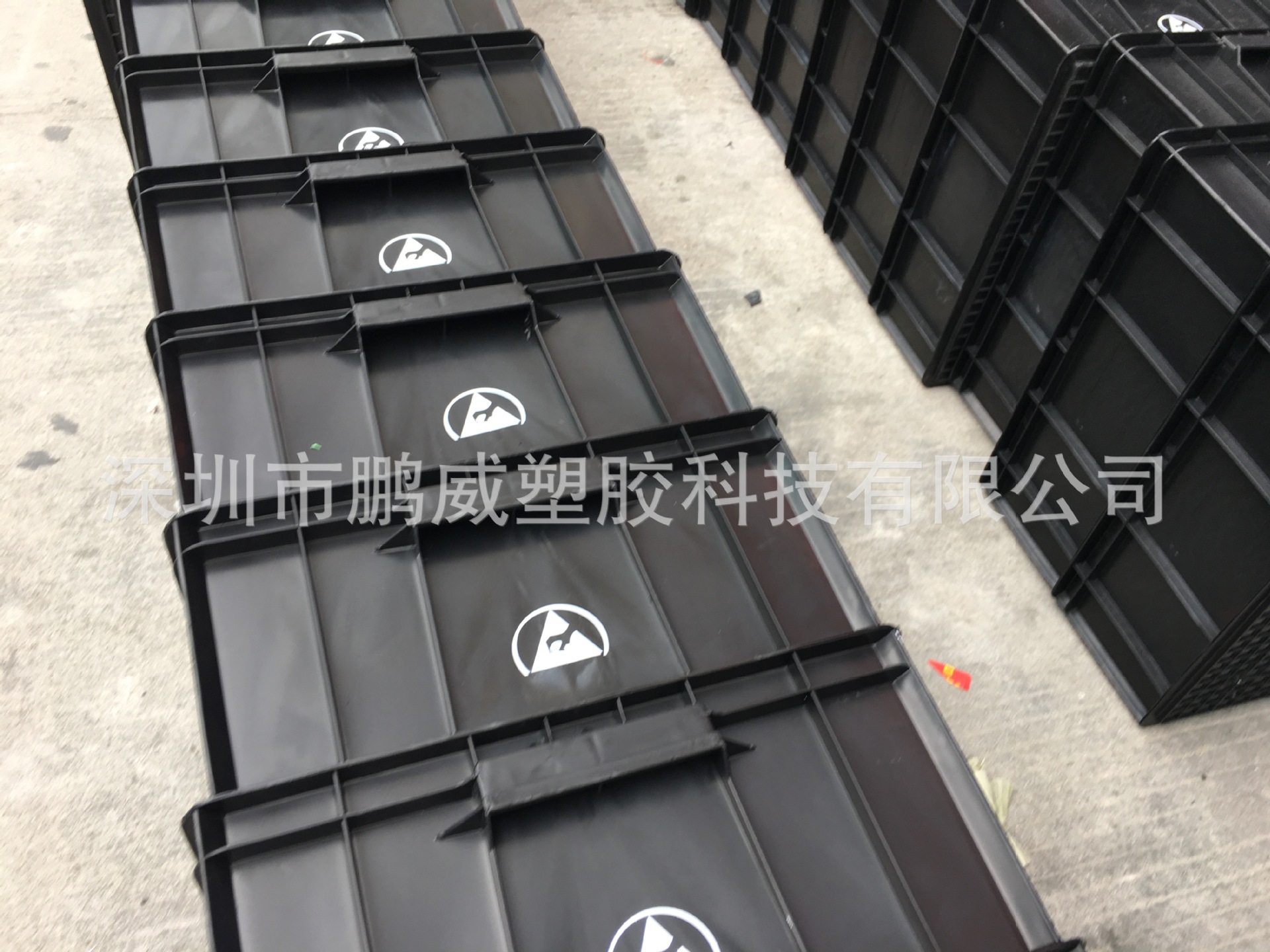 江苏精密电子运输箱 防静电收纳箱 加厚PE材质 香港无尘车间通用