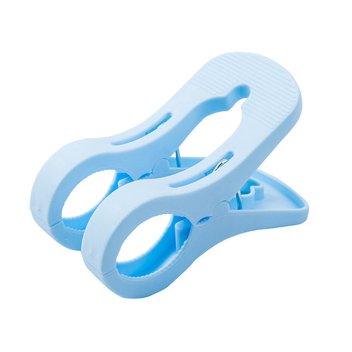 2802 windproof and sun-proof large-size plastic clothes drying clip plain household strong clothespin clothespin clamp