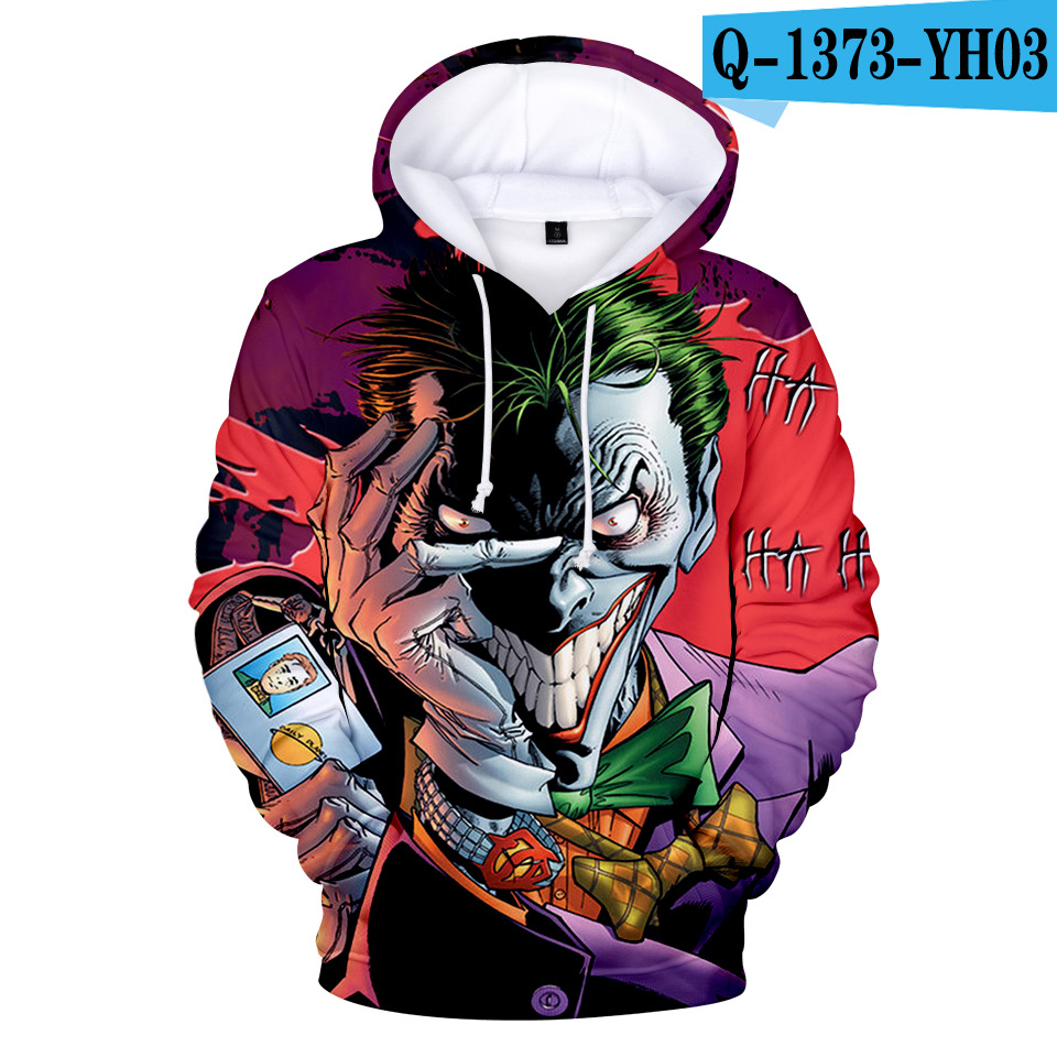 Sweat-shirt en Coton clown jacket joker 3D - Ref 3423553 Image 6