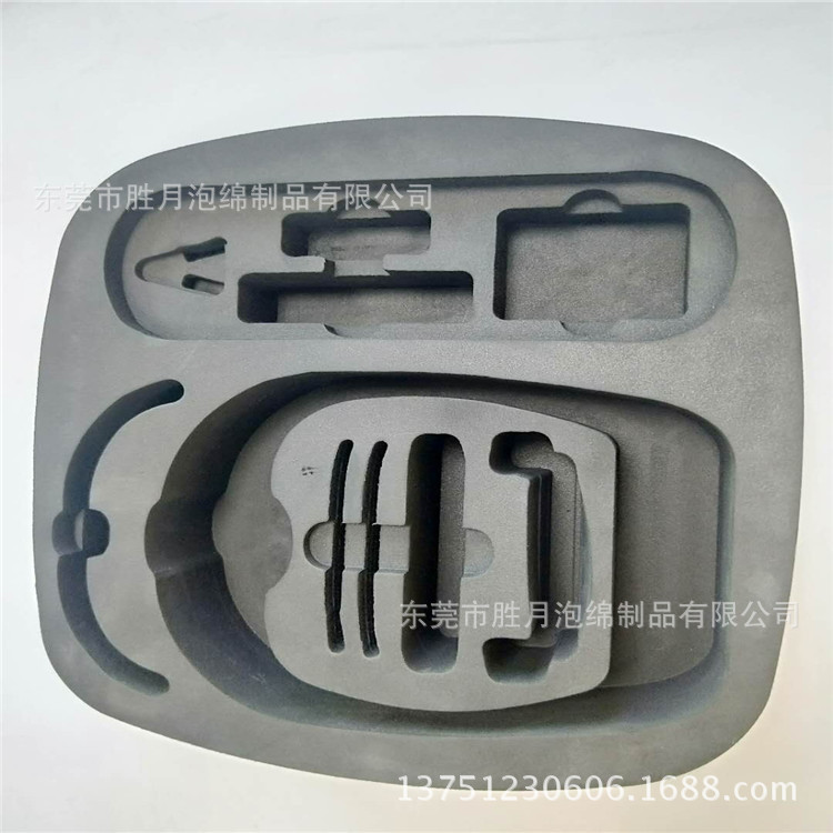 源头eva植绒泡棉内衬 EVA高发泡现货材料 黑色EVA包装内衬