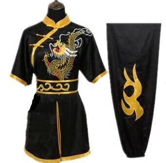 tai chi clothing kung fu uniforms Martial arts costume performance costume embroidered dragon team competition uniform wing shun suit