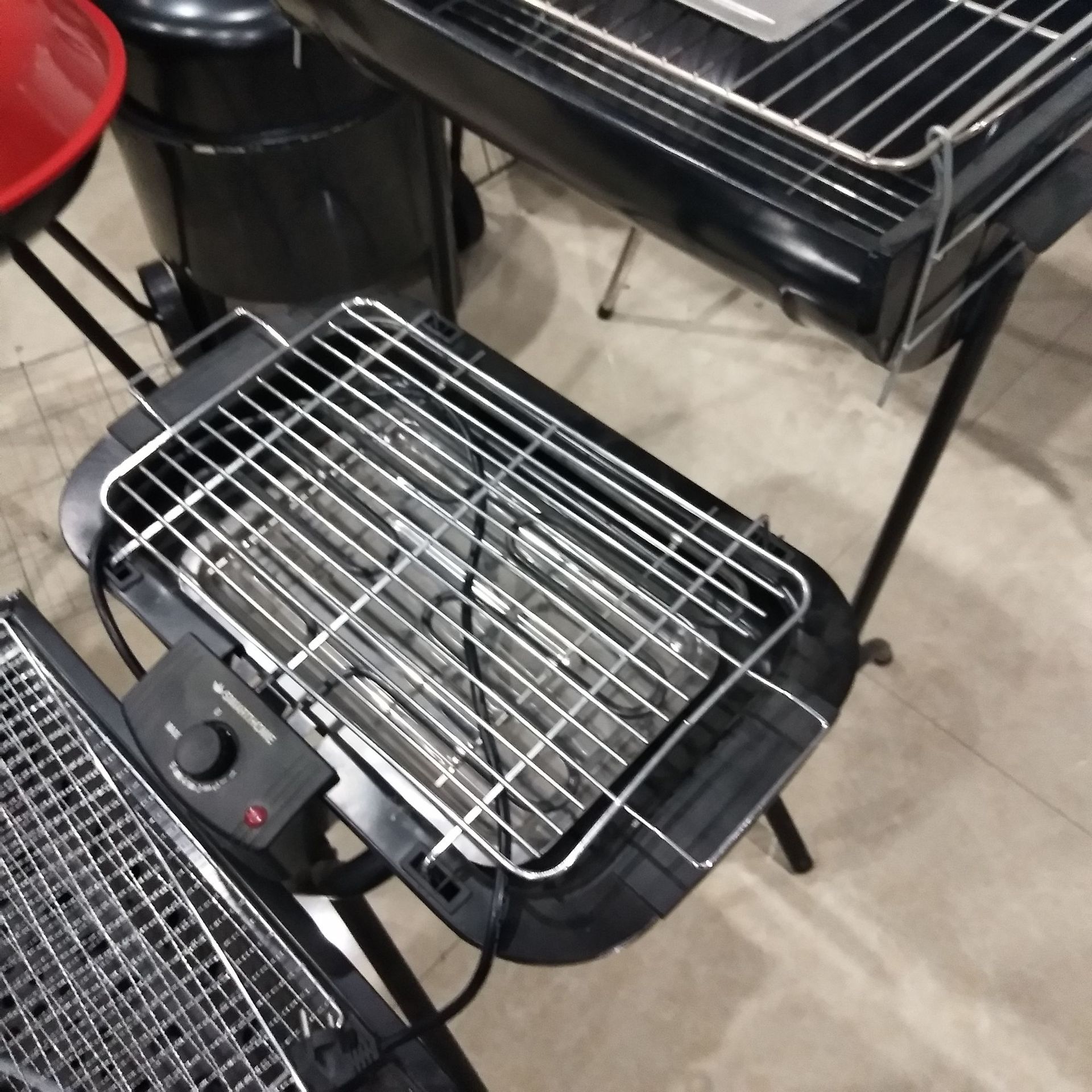 Parrilla de barbacoa comercial 5 niveles elect