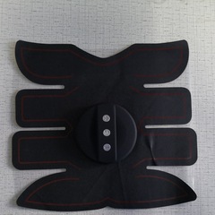 Return of the King Abdominal Fitness Instrument Intelligent 8-piece Bull Head Abdominal Muscle Sticker Fitness Equipment Fitness Instrument Home Lazy Black Technology