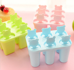 Home Ice Cube Popsicle Mold Creative DIY Summer Popsicle Mold Ice Cream Plastic Mold Factory Wholesale