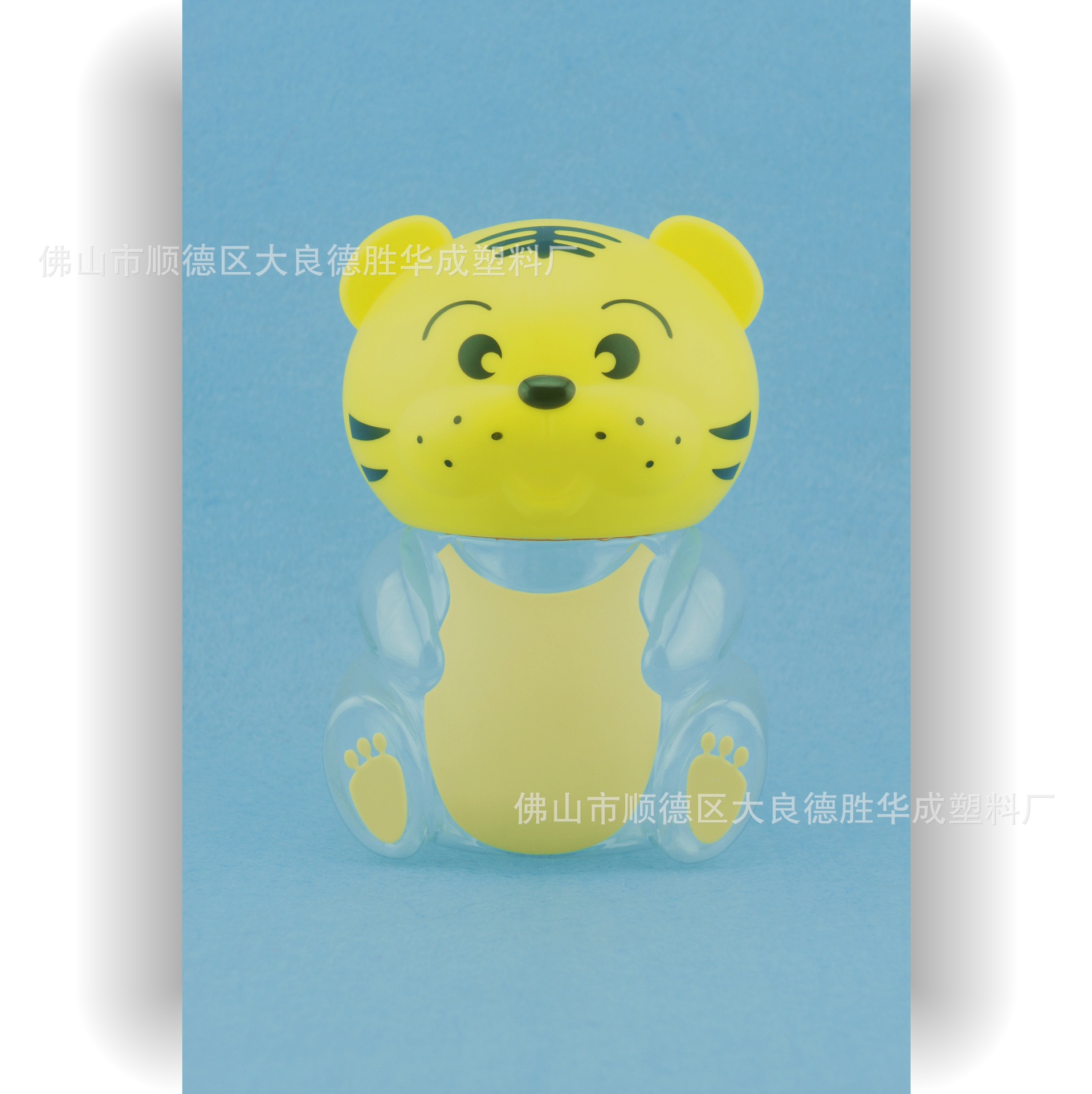 老虎仔糖果瓶 儿童卡通瓶 创意瓶 广告瓶 礼品瓶 pet塑料瓶420ml