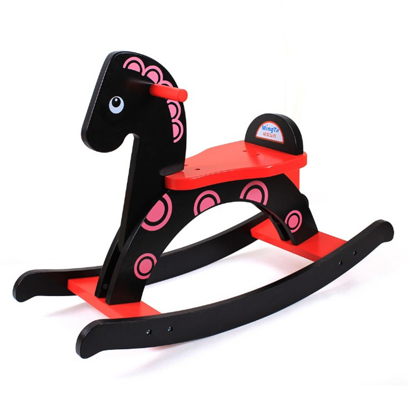 Ming tower classic Trojan horse At the age of 2 At the age of 3 baby interest Rocking Horse 4 years 6 years children balance Toys A wholesale
