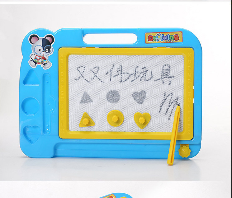 Niños en blanco y negro tablero de escritura magnético dibujos animados educación temprana tablero de dibujo de plástico juguetes de puzzle para niños tablero de dibujo juguetes