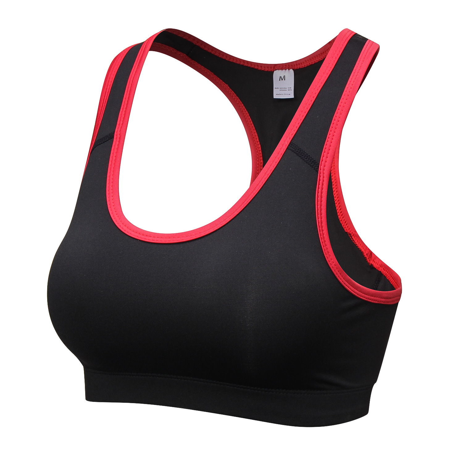 Women's Sports Bra No Wires Breathable Running Fitness Bra Quick-Drying Stretch Yoga Bra Vest