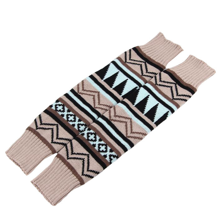 Women's Casual Vintage Style Geometric Polyacrylonitrile Fiber Over The Knee Socks A Pair display picture 8