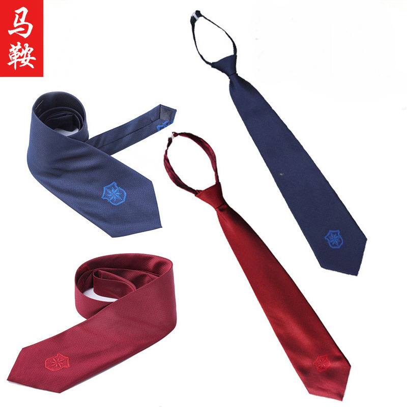 馬鞍保安服領帶領帶夾文工團配飾標志領花樂隊搭配