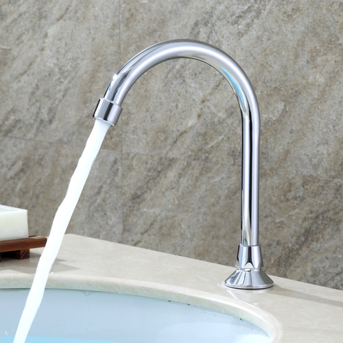 Hui porcelain foot-operated basin faucet faucet foot-operated basin faucet laboratory hot and cold medical foot-operated faucet