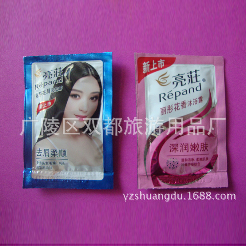 Hotel disposable toiletries bagged shower gel bath lotion Shampoo Shampoo Shampoo Shampoo wholesale