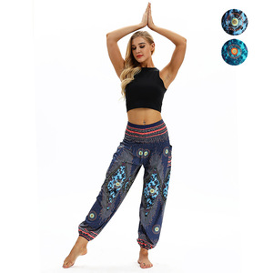Yoga pants for women digital printing wide leg pants Yoga Pants