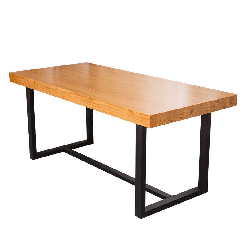 Solid Wood Table Wrought Iron Solid Wood Table Computer Desk Study Table Storage Study Corner Desk Solid Wood Table Wrought Iron Solid Wood Table Computer Desk Study Table Storage Study Corner Desk
