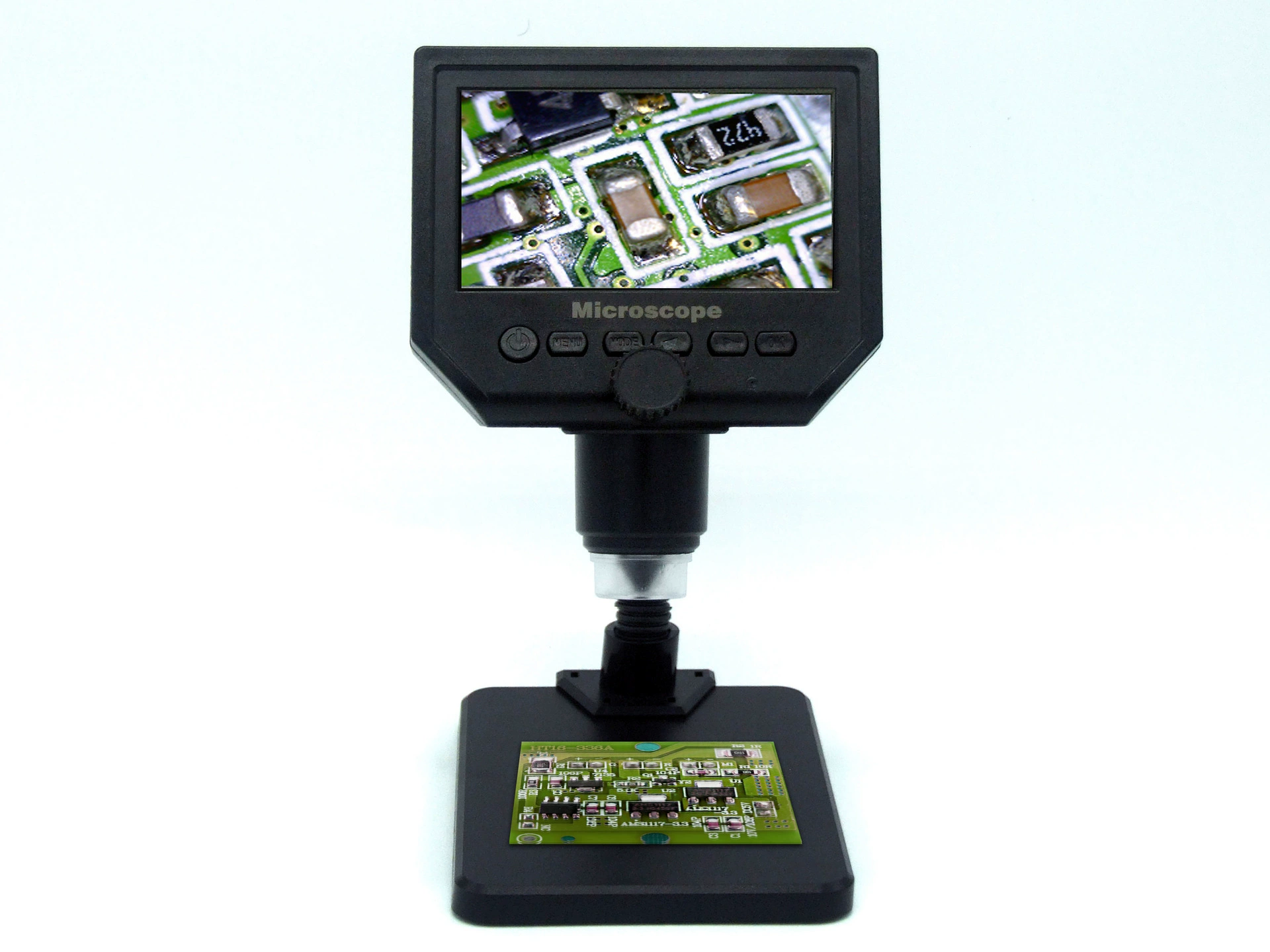 4.3inch Кронштейн для шланга цифрового микроскопа с большим экраном, универсальный вращающийся ремонтный специальный инструмент, цифровая лупа