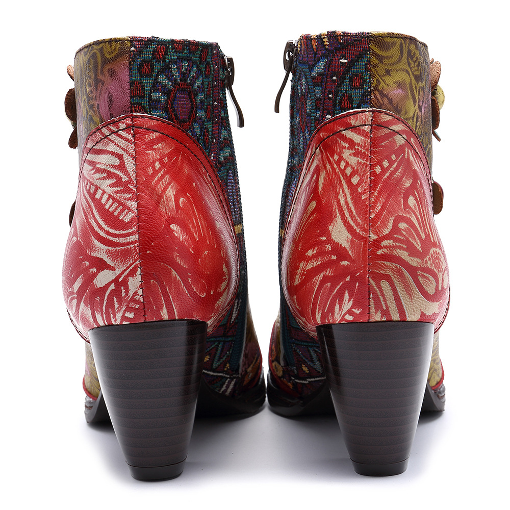 Bottes femme en En cuir - Ref 3354839 Image 19