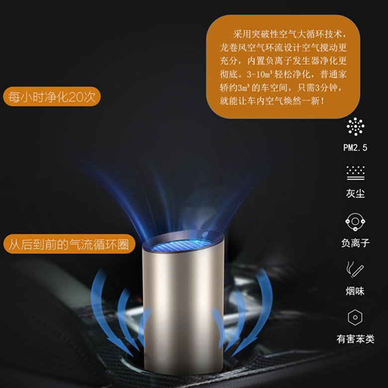 杀菌净化一机多用 全新智能空气净化器 Intelligent Air Purifier