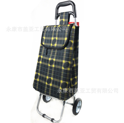 便攜購物車老年人折疊爬樓帶座椅拉杆車超市禮品小拉車可印字