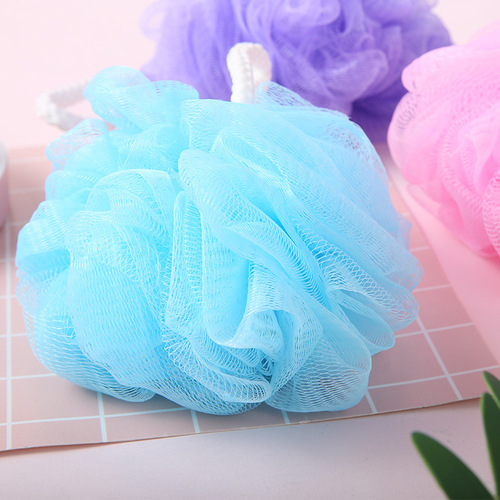 wenbo/ Wenbo New Scented Colorful Bath Scrub Independent Packaging Home Bath Shower Ball Manufacturer Wholesale
