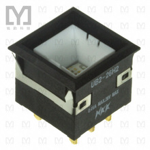 UB226KKG016CF����ť���ء�SWITCH PUSH DPDT 0.4VA 28V