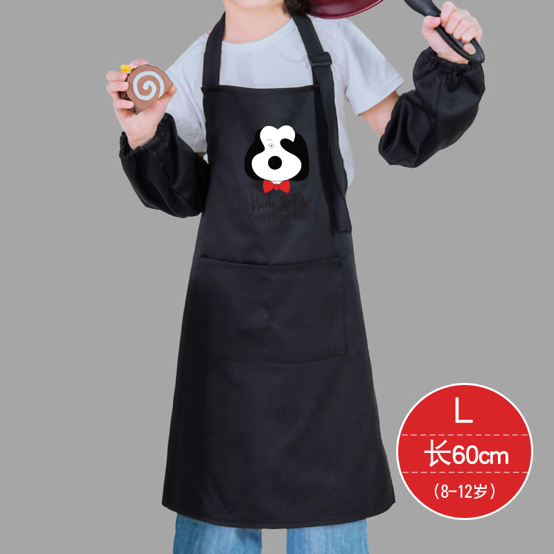 Lindo delantal sin mangas de dibujos animados los niños bebé pintura arroz ropa cerámica hornear Escuela Primaria estudiante clase arte protectora