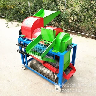 家用中小型农作物脱粒机 谷子小麦打场机 麦类谷子脱粒机