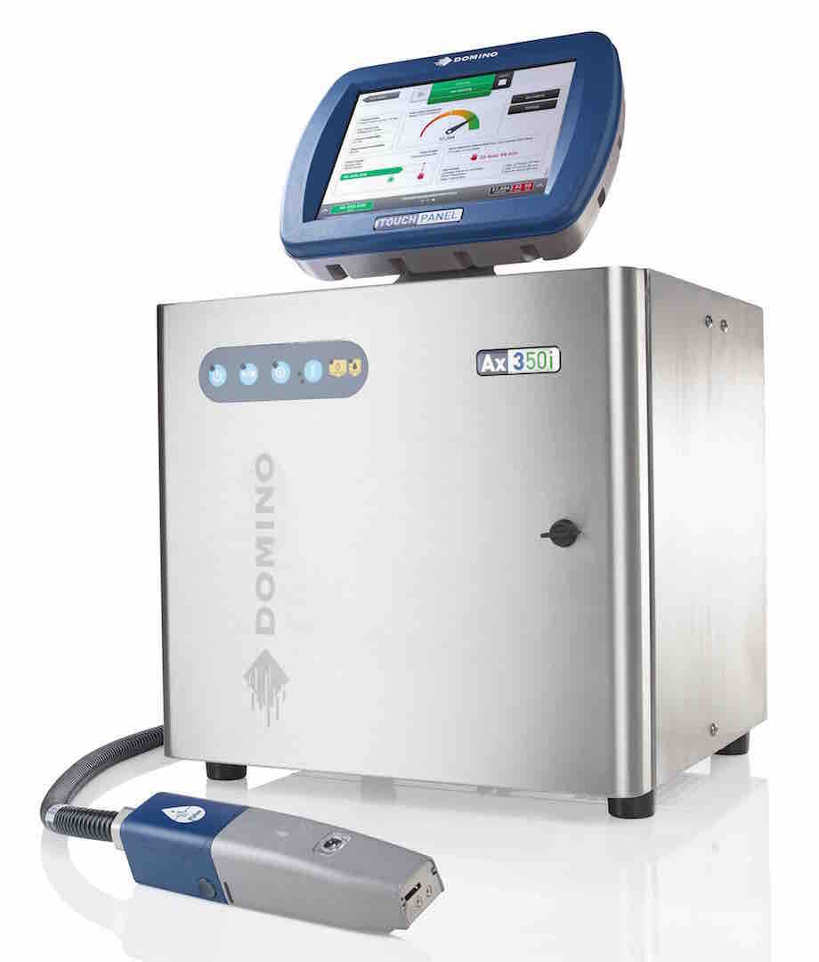 二手塑料包装袋日期二维码多米诺A系列Ax350i酱料食品喷码机