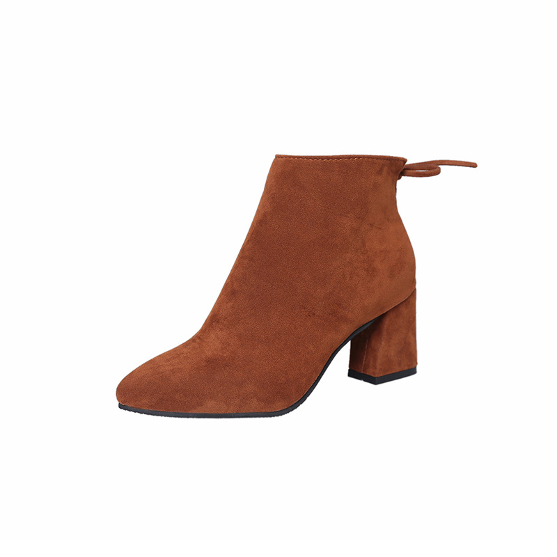 Bottes femme en Daim - Ref 3355385 Image 5