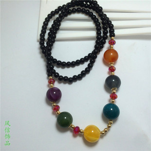 Clothing Accessories for Women, Ethnic Style Sweater Chain, Long Necklace, Decorative Pendant, Accessories Manufacturer Wholesale Handmade